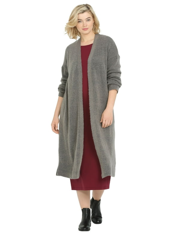 Plus Size Duster Cardigan