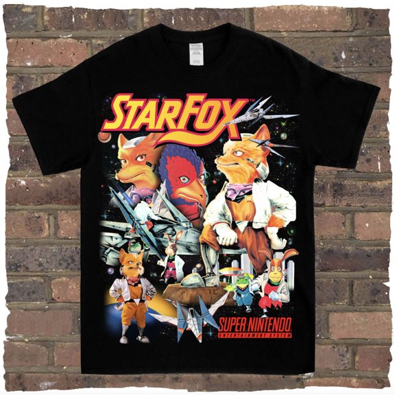 Star Fox T-Shirt Up to size 4XL Up to size 4XL