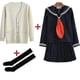 thumbnail image 2 of My Hero Academia Cosplay Halloween Costume Anime Boku No Hero Academia Himiko Toga Jk Uniform Sweate, 2 of 5