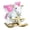 White, variant on Foot to Floor Ride on Excavator for Kids 1.5-3 Years, Plastic Construction Vehicle with Manual Shovel, Horn, Hidden Storage, Yellow, 30.7 Inch