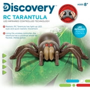 Discovery Kids RC Moving Tarantula Spider, Remote-Control Toy for Kids, Realistic Scurrying Movement, Glowing Scary Red LED Eyes