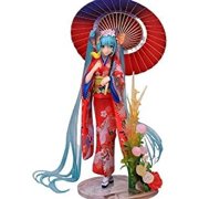 Miku Doll - 23CM Anime Girl Action Doll in Kimono | Collectible Japanese Figure | Perfect Gift for Otaku & Anime Fans