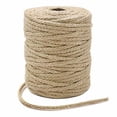 thumbnail image 1 of Tenn Well Braided Jute Twine, 200Feet 3.5mm Wide Natural Jute Rope for Artworks and Crafts, Macrame Projects, Gardening Applications (8 Strands), 1 of 5