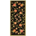 thumbnail image 3 of Safavieh Chelsea Beryl Bordered Wool Runner Rug, Black, 2'6" x 6', 3 of 12