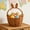 Brown, variant on Kbndieu Woven Easter Basket with Handles, Imitation Rattan Easter Bunny Baskets with Cute Rabbit Ears, Easter Egg Hunt Bucket for Picnic Wedding Easter Decorations Gifts (Yellow)