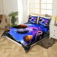 thumbnail image 3 of Galaxy Bedding Set Queen Outer Space Themed Duvet Cover, Solar System Comforter Cover for Teens Universe Themed Bedroom Decor Bedding Space Starry Sky Planet Bedspread Cover, 3 of 4