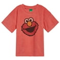 thumbnail image 2 of Sesame Street Elmo Toddler Boys T-Shirt Shorts and Hat 3 Piece Outfit Set Infant to Toddler, 2 of 4