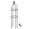 thumbnail image 1 of Planta Soporte Jaula, Plástico Maceta Floral Soportes Bricolaje Trepa Enrejado para Jardín Tallo Vid, Negro, 1 of 5