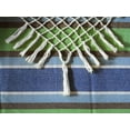 thumbnail image 5 of The Hamptons Collection 72” Blue and Green Brazilian Style Hammock Chair with a Hanging Bar, 5 of 5