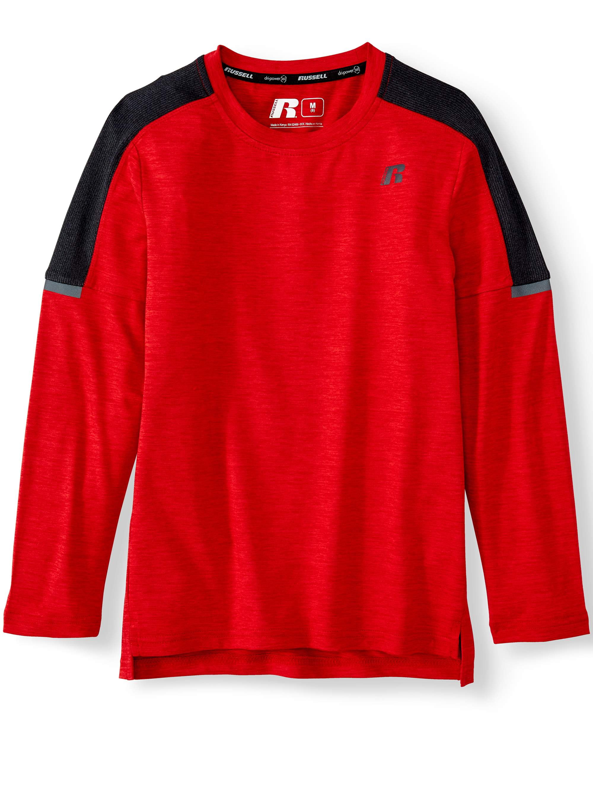 russell long sleeve dri fit shirts
