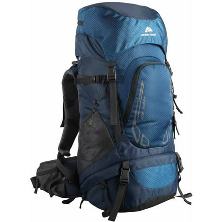 Ozark Trail Hiking Backpack Eagle, 40L Capacity, Blue