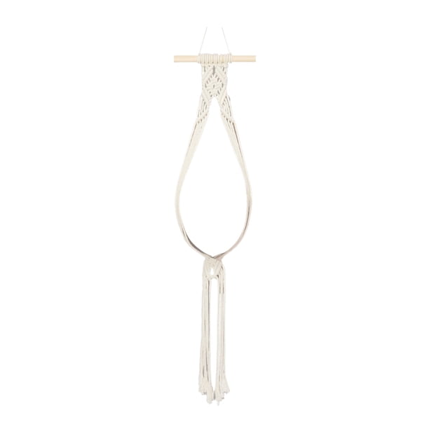 Perchero Para Sombreros Tejido a Mano, Fibra Natural, 40 Cm De Alto, 20 Cm De Ancho, Para Organizar Sombreros En El Armario O Exhibirlos En La Entrada, Paquete De 1, Color Marrn, Ukhbmc
