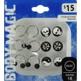 thumbnail image 2 of Body Magic Surgical Stainless Steel Earring and Belly Jewelry, 6pk, 2 of 4