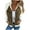 Army Green, variant on Women's Denim Jacket 2024 Autumn Winter Patchwork Design Casual Fashion Distressed Shoulder Sleeve Coat