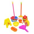 thumbnail image 2 of Simulación de limpieza, fregona, escoba, juguete para niños, juego de limpieza de casa, juego de juguetes para el hogar, 2 of 8