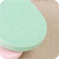 thumbnail image 4 of FELTECHELECTR 50 esponjas de limpieza facial coloridas con carbón de bambú activado para limpieza y exfoliación de la piel., 4 of 7