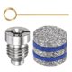 thumbnail image 1 of Uxcell 1-Conjunto Boquilla de Orificio de 1 mm y Mallas de Generador de Espuma de 5 Capas con Aguja de Limpieza, Puntas de Boquilla de Reemplazo de 304SS para Limpiar Vehículos, 1 of 7