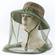 thumbnail image 2 of Sombrero de malla a prueba de insectos con sombrilla de red para la cabeza Sombrero al aire libre para ir de excursión, viajar, acampar Sywqhk Para Estrenar, 2 of 9