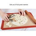 thumbnail image 4 of Wosthever Alfombrilla para hornear, herramienta para hornear, aparato de cocina, horno, mano de obra fina, resistencia al calor, accesorios para Type3 NO3, 4 of 6