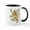 White/Black Inside, variant on CafePress - English Lion Rampant Mug - 11 oz Ceramic Mug - Novelty Coffee Tea Cup