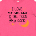 thumbnail image 4 of Inktastic I Love My Abuelo to the Moon and Back Youth T-Shirt, 4 of 5