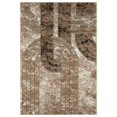 thumbnail image 2 of Modern Shaggy Rug Abstract Geometric Rug Indoor for Living Room Bedroom Design 1523 (5x8 (5'2"x7'5"),Beige), 2 of 6