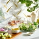 thumbnail image 2 of Juego de 4 recipientes grandes de vidrio para almacenar alimentos de 8 tazas con tapas, recipiente hermético para preparar comidas con cierre de tapa, recipiente transparente apto para congelador,, 2 of 8