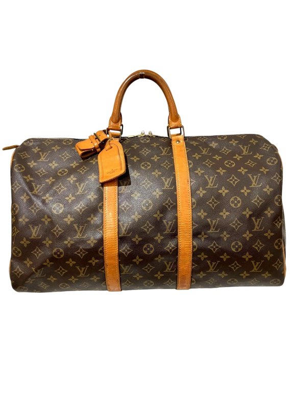 Pre-Owned Louis Vuitton Keepall 50 Boston Bag, Monogram Canvas, M41426
