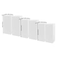 thumbnail image 3 of ToppiJoy 6 PCS Metal Square Display Pedestal Stand, Cuboid Pedestals Display Plinth Pillars for Birthday Party Wedding (White), 3 of 10