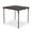 Coffee Woodgrain, variant on 34" Square Portable Folding Table for 4, Heavy-Duty 330lbs Capacity Card Table with HDPE Top & Steel Legs - Multi-Purpose Dining Desk for Indoor & Outdoor Parties