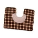 thumbnail image 4 of Manta calentadora de hombros y cuello, soporte para hombros para el hogar, viajes y oficina Enrejado de café, 4 of 9