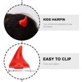 thumbnail image 3 of 10pcs clips de cabello de halloween pequeño horno horcin horror cosplay accesorios, 3 of 5