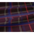 thumbnail image 5 of oneOone Viscose Jersey Fabric Madras Check Printed Craft Fabric BTY 60 Inch Wide, 5 of 5