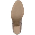 thumbnail image 4 of SUN STONE Womens Brown Cushioned Graceyy Round Toe Block Heel Zip-Up Booties 8.5 M, 4 of 4