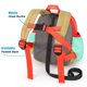 thumbnail image 4 of Correa de mochila para niños pequeños de 1 a 3 años STEAMEDBUN Anti-Lost, 4 of 9