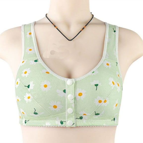 Honeeladyy Women's No Steel Ring Lactation Vest Bra Back Adjustment Yoga Running Bra bras for women