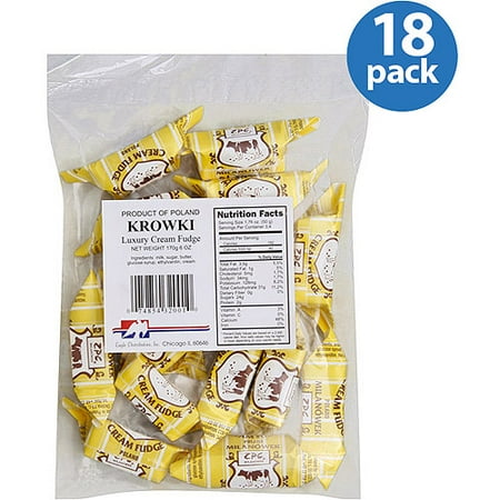 eagle distributors inc krowki luxury cream fudge 6 oz pack of