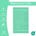 thumbnail image 2 of Bliss Casa Bath Towels (4 Pack) 27 x 54 Inch Premium 600 GSM Quality Combed Cotton Luxury Towels Set – Highly Absorbent, Quick Dry and Soft Feel Bathroom Towels (Mint), 2 of 11