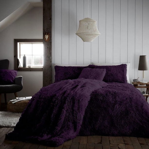Juego de cama de funda nórdica Hug And Snug Morado