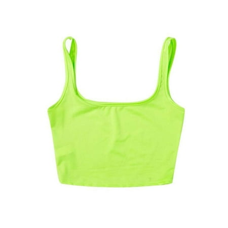 

FREE SHIPPING-camisole Fashion Women Sleeveless Casual Vest Ladies Chest pad movement Short Tank Tops nightgowns for women lingerie valentines day birthday gifts Green
