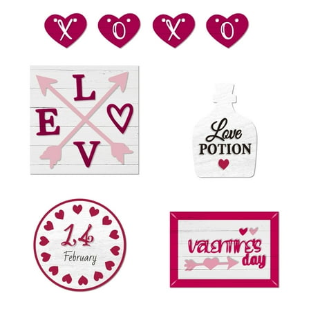 

Holiday Tier Serving Tray Valentine s Day Layered Tray Decoration Valentine s Day Decoration Desktop Supplies Small Serving Trays Metal