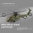 thumbnail image 4 of XK K170 UH-60L BlackHawkk RC Helicopter, 1/10 Scale 2.4G 4CH 6-Axis Gyro Single Rotor Remote Control Helicopter with Brushless Motor, Altitude Hold & Auto-Landing for Adults Beginners - RTF, 4 of 7