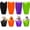 Black Red Green Purple, variant on Miaocao 200Pcs Fall Tulip Cupcake Liners Autumn Greaseproof Paper Baking Cups Red Orange Yellow Green Muffin Cupcake Wrappers for Thanksgiving Wedding Birthday