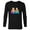 Black, variant on Disney Channel Liv and Maddie - Long Sleeve T-Shirt for Men - Customized-Athletic Heather