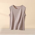 thumbnail image 2 of Molidfa Women's Crew Neck Short Sleeve Soft Fabric Regular Fit Solid Classic T-Shirt Summer Casual Everyday, 2 of 5