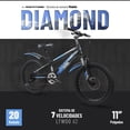 thumbnail image 2 of ROCATOMIC | Bicicleta Diamond | Rodada 20 | 7 Velocidades | Frenos de Disco mecánicos LTWOO A2 | Bicicleta de montaña | Infantil Niños Niñas, 2 of 8
