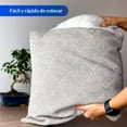 thumbnail image 6 of Füllung 4 Kissen 45 x 45 | Weiche Polsterung Kissen für Sofa oder Bett. Füllung dekorative Kissen, Bettkissen, Sofakissen | Kissenfüllungen, für Kissen für das Schlafzimmer oder Wohnzimmer., 6 of 8