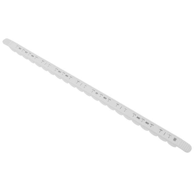 FUTUREORYY Professional Guzheng Practice Mute Strip White Silicone Material for Quiet Instrument Sessions