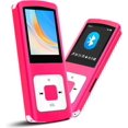 thumbnail image 1 of MP3 Player, Hotechs HiFi 32GB Music Player with Bluetooth 5.0, with Voice Recorder/Video/Photo Viewer/E-Book/FM Radio (Red), 1 of 5