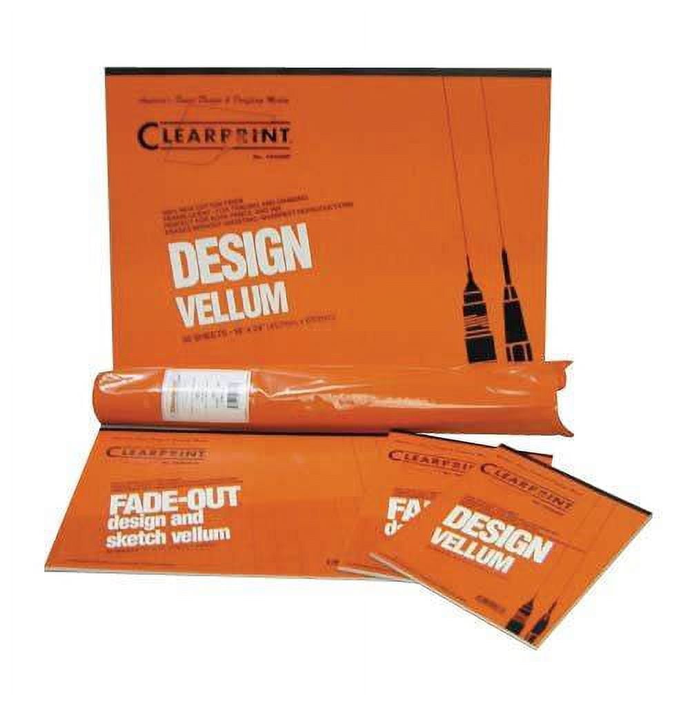 1000H Clearprint Vellum Roll, Unprinted, 24in x 10 yds.
